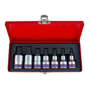 Bộ đầu tuýp sao 7 chi tiết 1/2 inch Kingtony 4117PR