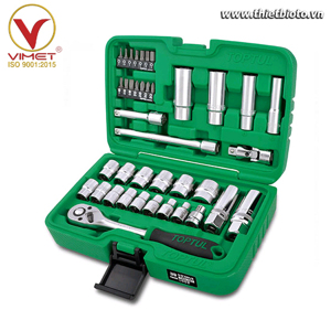 Bộ đầu tuýp Toptul GCAI3902, 3/8" 39 chi tiết