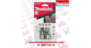 Bộ đầu tuýp vặn vít 4 cái Makita B-57554