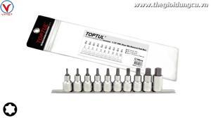 Bộ đầu vít 10 món Toptul GAAG1006