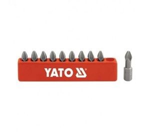 Bộ đầu vít 4 cạnh - lục giác 1/4' PH 10 chi tiết YT-0473