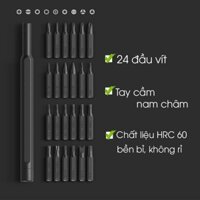 BỘ ĐẦU VÍT  ĐA NĂNG 24Pc K-6024