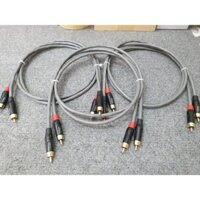 Bộ Dây AV Hitachi Bãi Nhật Xịn,Lõi Đồng Mạ Bạc (Bản Dây Xám)