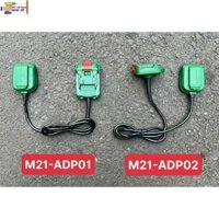 Bộ Dây Chuyển Đổi Nối Dài Cho Các Máy Hệ M21 DEKTON ( M21-ADP01 - M21-ADP02 ) / Chân Pin phổ Thông Máy giá sĩ