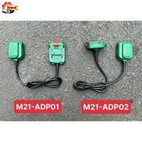 Bộ Dây Chuyển Đổi Nối Dài Cho Các Máy Hệ M21 DEKTON ( M21-ADP01 - M21-ADP02 ) / Chân Pin phổ Thông Vua Máy