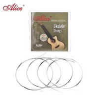 Bộ Dây Đàn Ukulele Alice AU02 Soprano (B-F-D-A) Bạc Nylon (.022-.032) - Hàng quốc tế | Lưu ý thời gian giao hàng dự kiến