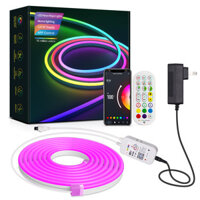 Bộ dây led dán RGB Neon dẻo chống nước có app điều chỉnh