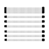 Bộ dây nguồn nối dài Cooler Master Colored Extension White