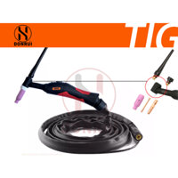 Bộ dây súng hàn Tig WP26 có mỏ hàn dài 4, 6, 8mét DONRUI