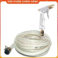 Bộ dây và vòi xịt nước tăng áp lực nước 300% loại 10m (vòi bạc-dây trắng) 206710206710206713-1206498-1