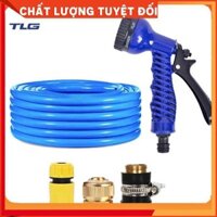 Bộ dây và vòi xịt tăng áp lực nước,rửa xe, tưới cây 15m (cút nhựa nối đồng nhựa) 206843