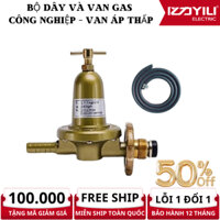 Bộ Dây Van Gas Công Nghiệp Dành Cho Bếp Khè Lửa To Và Dây Van Gas Thường Dùng Cho Bếp Nướng Gas Hồng Ngoại BH 12T