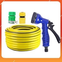 Bộ dây vòi xịt tưới cây, rửa xe (cút nhựa nối nhựa xanh) 206843
