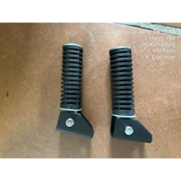 bộ để chân phụ cho xe máy chaly lỗ 10ly