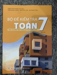 Bộ đề kiểm tra toán 7 tập hai