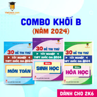 Bộ đề thi thử THPT Quốc gia 2024 Khối B: Toán, Hóa, Sinh VietJack