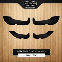 Bộ decal dán chống xước tapli 4 cửa xe MERCEDES C180 2018-2024 chống xước, bảo vệ nội thất - AUTO6