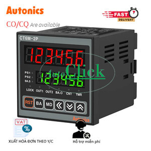 Bộ đếm Autonics CT6M-2P4