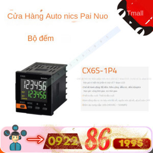 Bộ đếm/ bộ định thời màn hình Lcd Autonics CX6S-1P4