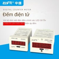 Bộ Đếm Bộ Nhớ Mất Điện JDM11-6H Màn Hình Kỹ Thuật Số Điện Tử JDM11-5H Đột Dập Điện Tử Bộ Đếm Tích Lũy JDM11-5H JDM11-6H Bộ Nhớ Mất Điện