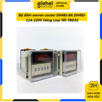 Bộ đếm omron couter DH48J-8A DH48J-11A 220V Hàng Loại Tốt TBD32