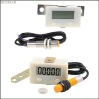 Bộ đếm Tally kỹ thuật số LCD YJCNELCR 0-99999 Bảng điều khiển đếm kỹ thuật số Máy kiểm tra điện tử