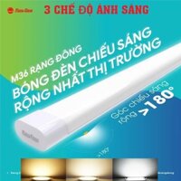 Bộ đèn bán nguyệt LED Rạng Đông 40W 1,2 m CHÍNH HÃNG M36  ( 3 chế độ ánh sáng TRẮNG- VÀNG NẮNG- VÀNG)