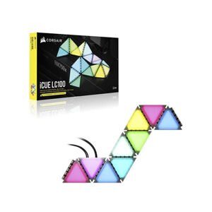 Bộ đèn chiếu sáng Corsair iCUE LC100 Smart Case Lighting Triangles Expansion Kit CL-9011115-WW