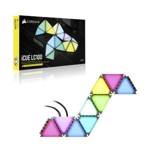 Bộ đèn chiếu sáng Corsair iCUE LC100 Smart Case Lighting Triangles Expansion Kit CL-9011115-WW