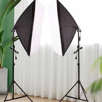 Bộ đèn chiếu sáng hộp mềm chụp ảnh Studio - chụp ảnh, quay phim, Livestream chuyên nghiệp