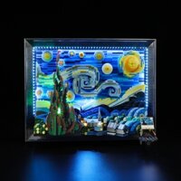 Bộ đèn cho Vincent van Gogh - Đêm đầy sao 21333-Lightailing LEGO LED KIT