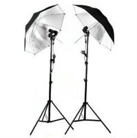 Bộ đèn chụp đôi dù phản LED360 40w  - 9451