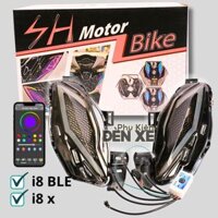 Bộ Đèn Demi Tổ Ong audi i8BLE Ver2 Trang Trí Chỉnh Màu Trên App Dành Cho SH Đời 2020 Trở Lên - Giắc Cắm Trả Theo Xe