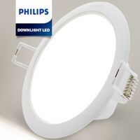 Bộ đèn downlight âm trần LED Philips DN027B G2 LED6/NW 7W 220-240V D90 RD