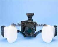 Bộ đèn Flash chụp Macro Godox MF12-DK2 Dental Kit (đã kèm bộ khung kép tay arm treo đèn Godox MF-DB)