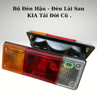 Bộ Đèn Hậu, Đèn Lái Sau, Chụp Đèn Xi Nhan-Đèn Phanh Xe Tải KIA 1 tấn Đời 90, Đời Cũ...Hàng Loại Xịn.