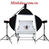 Bộ Đèn Kit Studio Hylow He 800W-He200w (3 đèn)