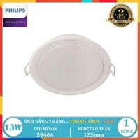 BỘ ĐÈN LED ÂM TRẦN PHILIPS MESON G3 13W ( 59464 ) DOWNLIGHT DẠNG TRÒN ( 3 MÀU LỰA CHỌN TRẮNG & TRUNG TÍNH & VÀNG )