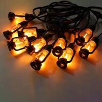BỘ ĐÈN LED DÂY NGOÀI TRỜI KÍN NƯỚC - BÓNG HÌNH ĐÈN BÃO ( MĂNG XÔNG)
