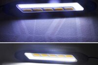 Bộ Đèn led Daylight tích hợp xi nhan dùng cho oto