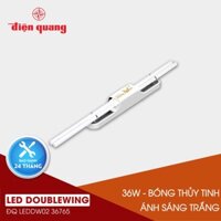Bộ Đèn LED DoubleWing 2x18W Điện Quang - Bóng Thủy Tinh