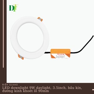 Bộ đèn LED downlight Điện Quang ĐQ LRD07 09865 90