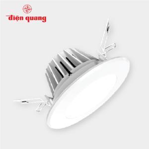 Bộ đèn LED Downlight Điện Quang ĐQ LRD04 07727 115 (7W warmwhite, 4,5inch)