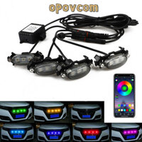 Bộ Đèn led Lưới Tản Nhiệt rgb Điều Khiển Bằng Ứng Dụng Nhiều Màu Sắc