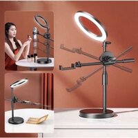 Bộ Đèn Led Ring Chụp Ảnh Kèm Chân TOPSHOT Quay Phim Livestream Sản Phẩm