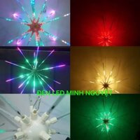 Bộ Đèn Led Sao Băng Pháo Hoa 15 Tia 50cm Đủ Màu