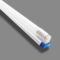 Bộ đèn LED tube siêu mỏng thủy tinh 0.6m T8 10W sáng vàng Nanoco NT8F1103