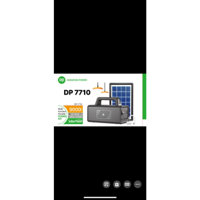 Bộ đèn LED xách tay DP-7710 100W  Năng lượng mặt trời-lưu điện 9000mah