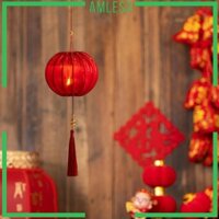 Bộ đèn lồng Tết Nguyên Đán 2025 màu đỏ cho cuộc sống lễ kỷ niệm