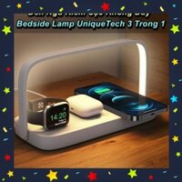 Bộ Đèn Ngủ Sạc Không Dây 15W Bedside Lamp UniqueTech 4 Trong 1